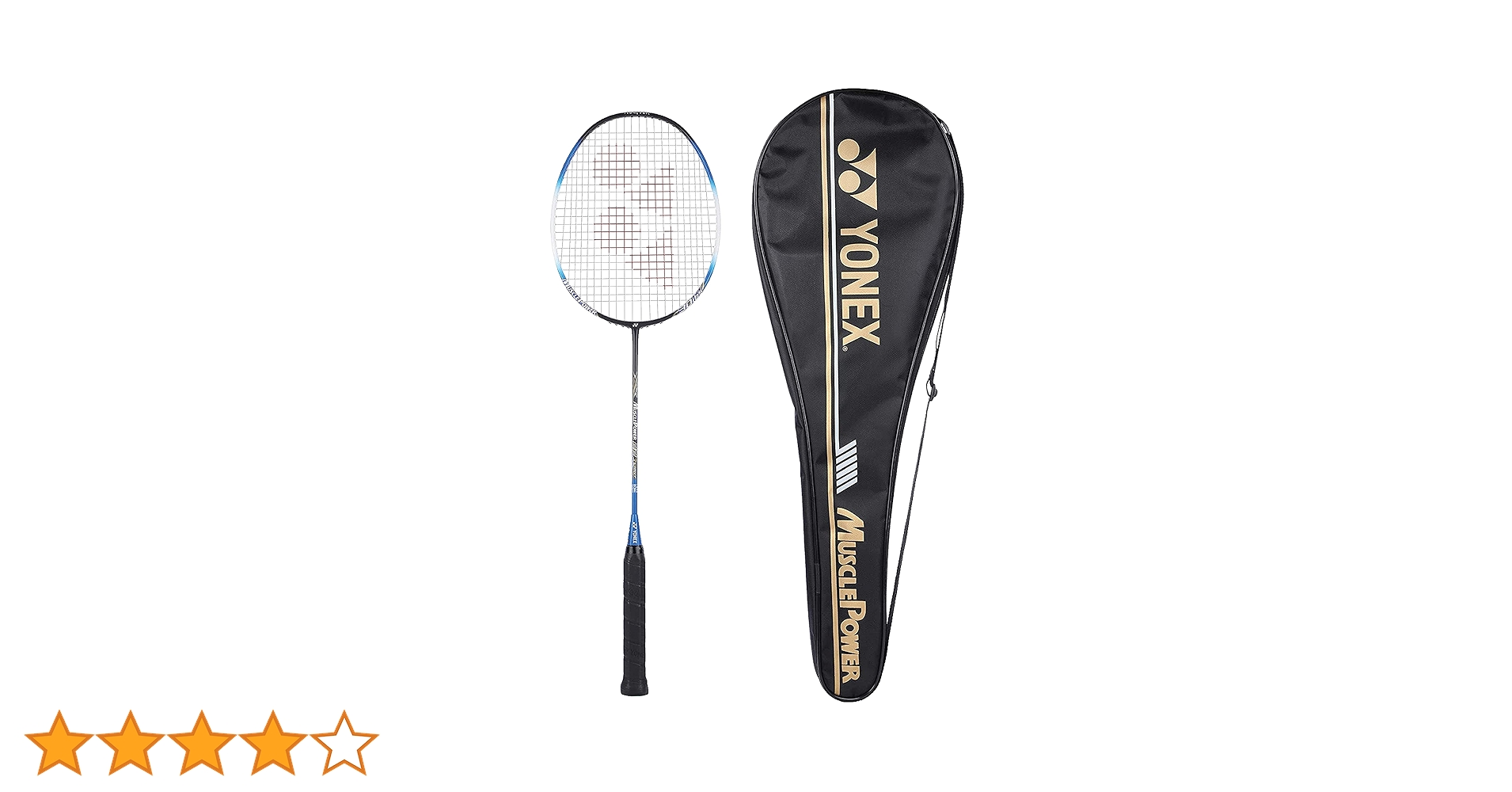 YONEX Grafitowa rakieta do badmintona, siła mięśni 22LT, czarno YONEX Grafitowa rakieta do badmintona, siła mięśni 22LT, czarno